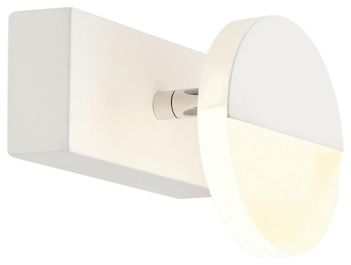 BILDERLEUCHTE Sing 13/16/13 cm   - Weiß, Design, Metall (13/16/13cm)