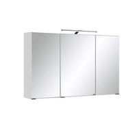 SPIEGELSCHRANK 100/64/20 cm  - Weiß, Design, Glas/Holzwerkstoff (100/64/20cm) - Xora