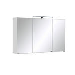 SPIEGELSCHRANK 100/64/20 cm  - Weiß, Design, Glas/Holzwerkstoff (100/64/20cm) - Xora