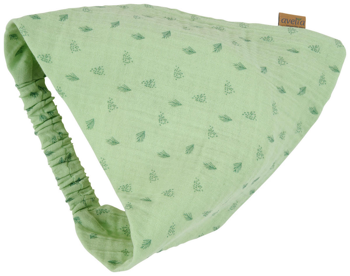 KOPFTUCH - Grün, Natur, Textil (62/68null) - Avelia