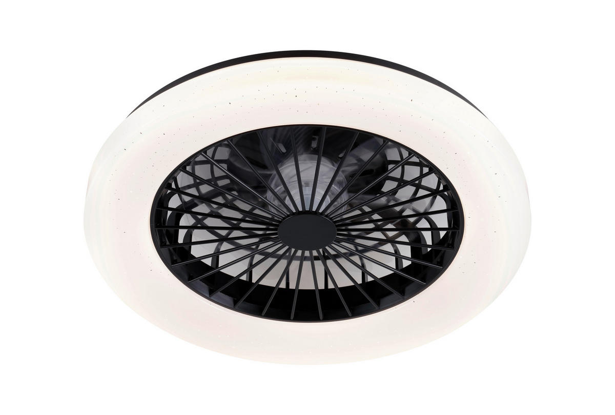 PLAFONSKI VENTILATOR   - providno/bela, Trendi, plastika (48,5/14cm) - Mican