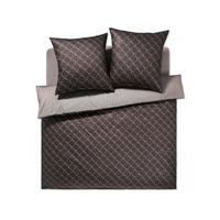 BETTWÄSCHE 3-teilig JOOP! CORNFLOWER DOUBLE Jersey 200/220 cm  - Schwarz, Basics, Textil (200/220cm) - Joop!