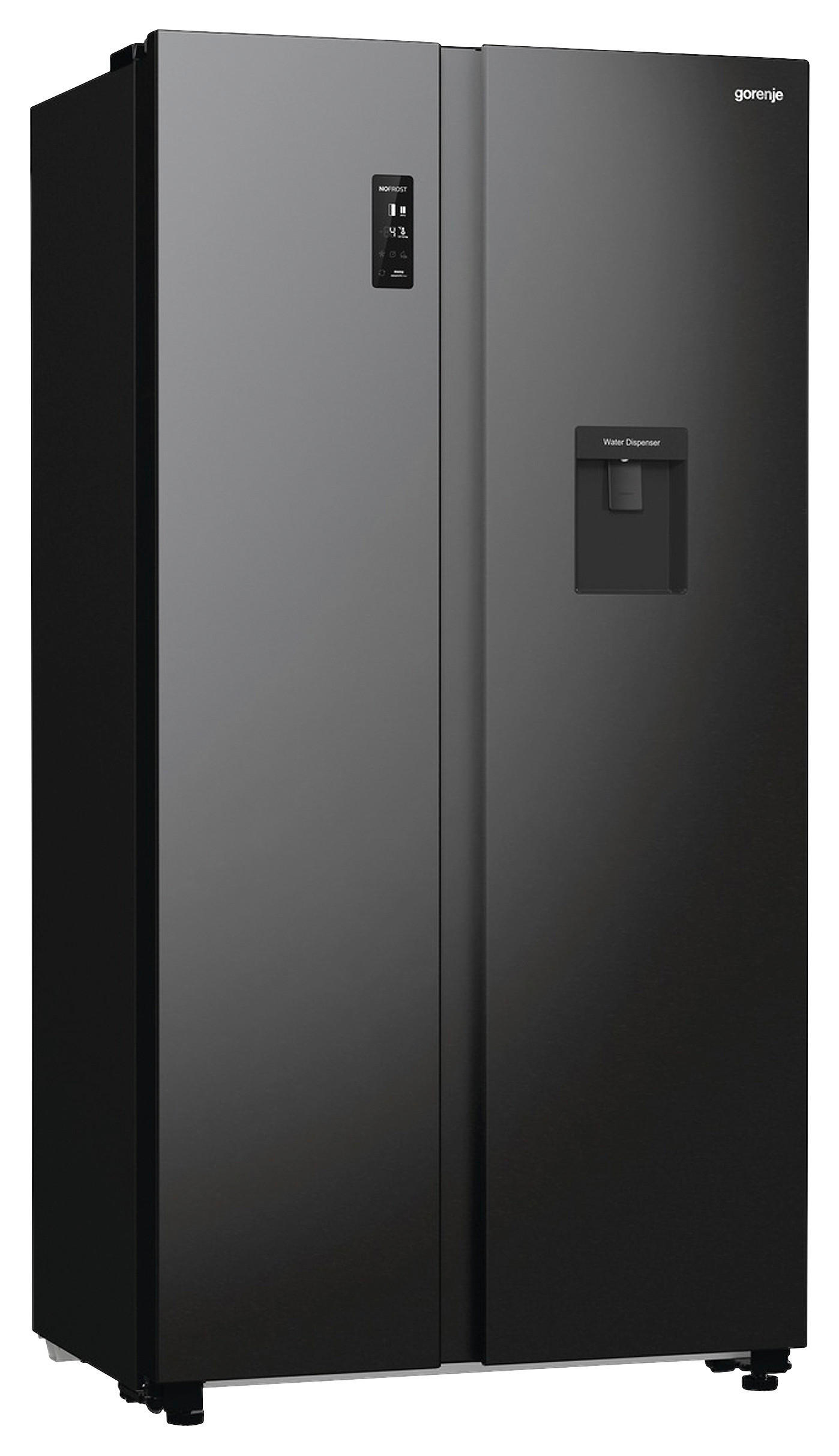 SIDE-BY-SIDE 91,5/178,6/67 cm  - Edelstahlfarben, Basics, Metall (91,5/178,6/67cm) - Gorenje