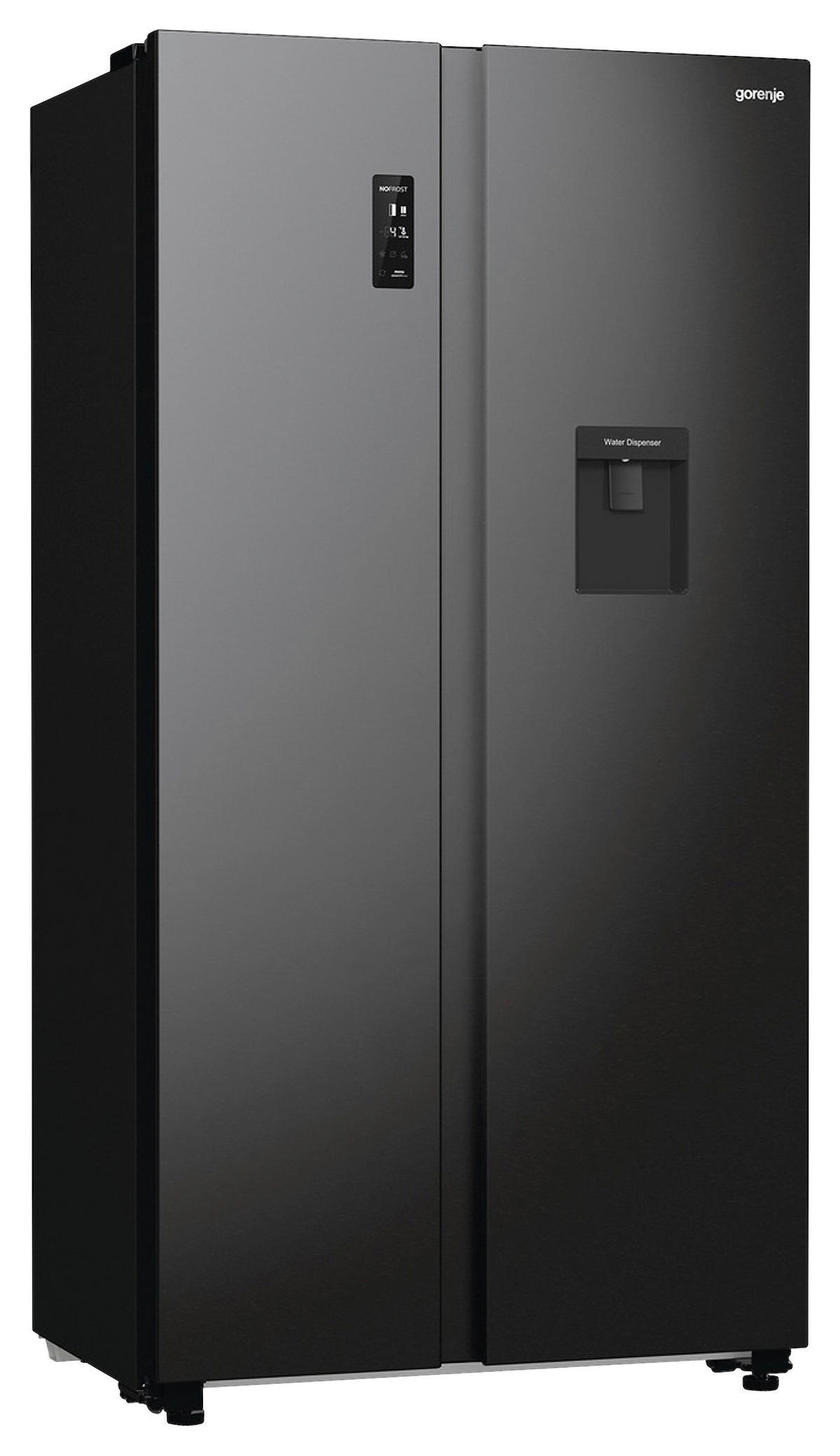 SIDE-BY-SIDE 91,5/178,6/67 cm  - Edelstahlfarben, Basics, Metall (91,5/178,6/67cm) - Gorenje