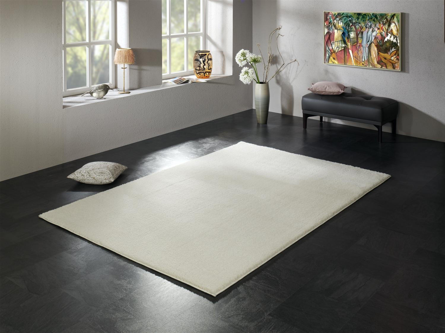 WEBTEPPICH 240/290 cm Sunshine Creme  - Creme, Basics, Textil (240/290cm) - Novel