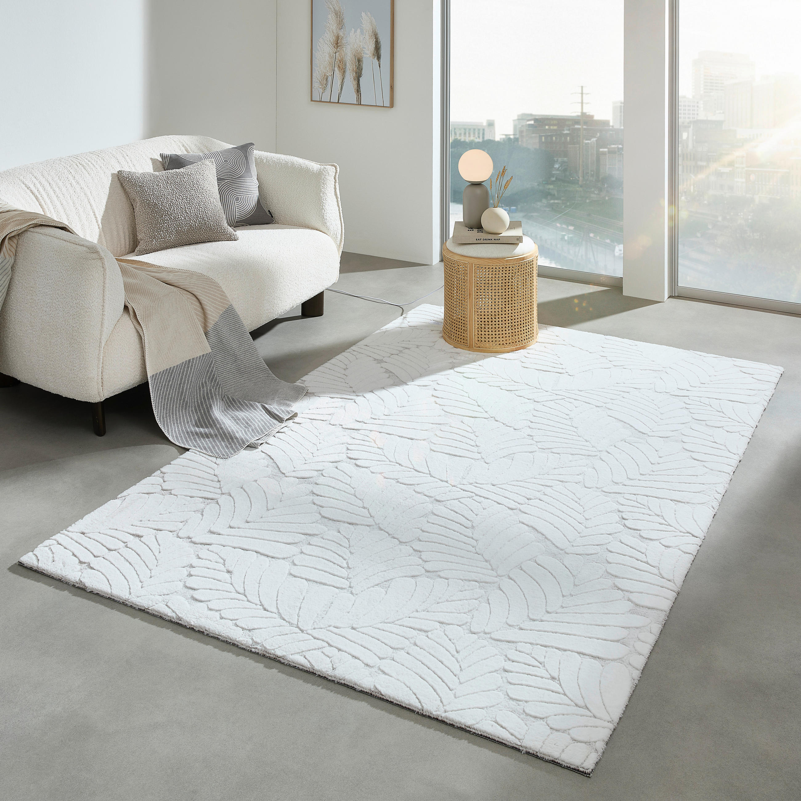WEBTEPPICH 160/230 cm Taupe  - Taupe, Design, Textil (160/230cm) - Novel
