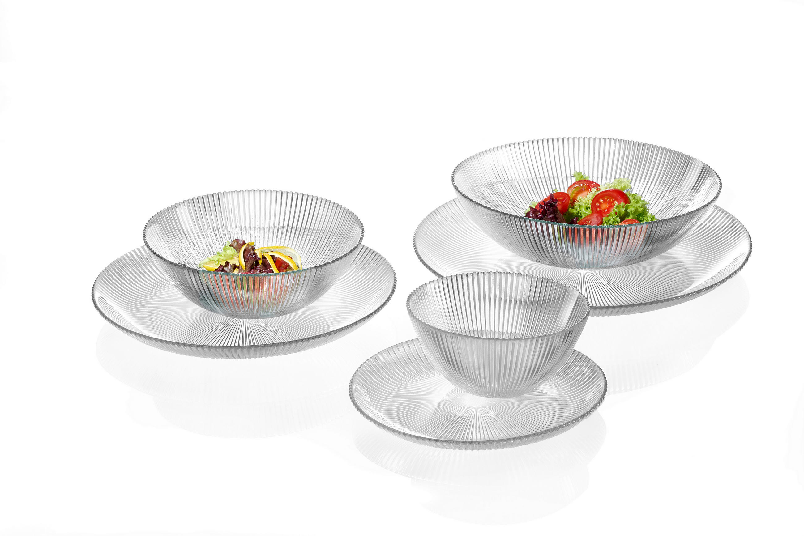TELLER Klar Unico  - Klar, KONVENTIONELL, Glas (31/31/3cm) - Ritzenhoff Breker