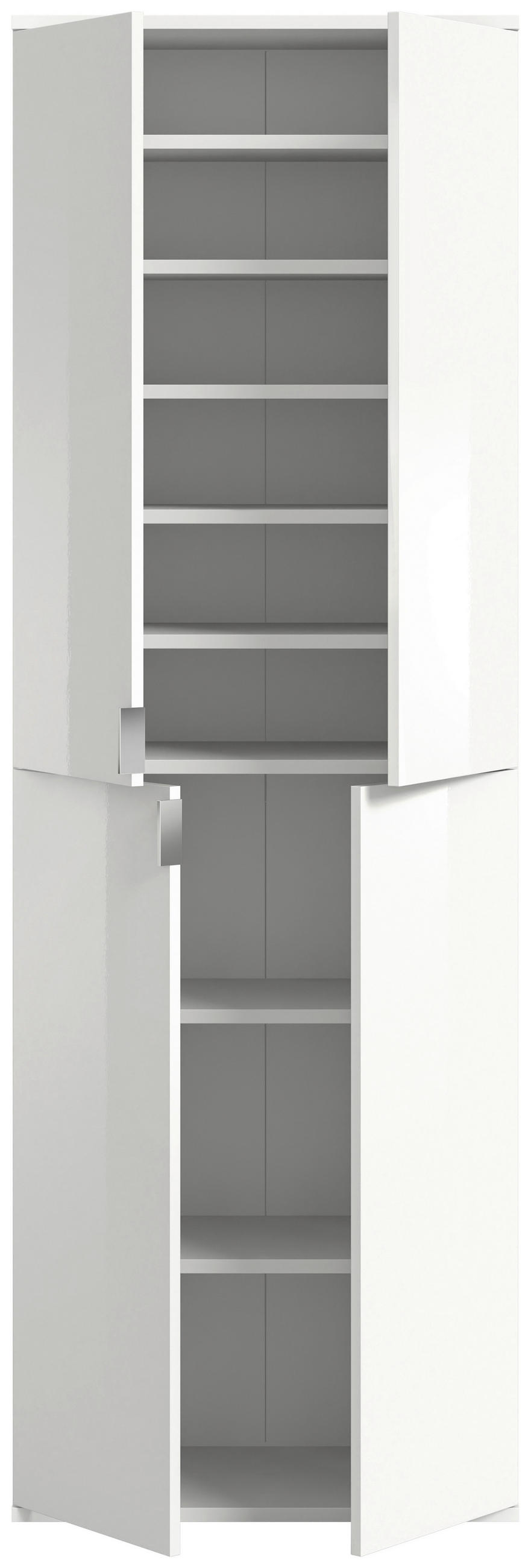 GARDEROBE 3-teilig  in 212/193/34 cm  - KONVENTIONELL, Holzwerkstoff (212/193/34cm) - MID.YOU