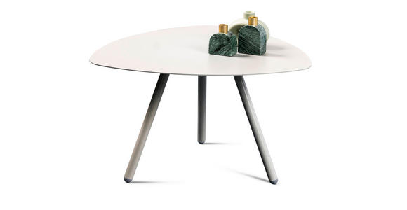 BEISTELLTISCH in Metall 60/60/35 cm  - Grau, Design, Metall (60/60/35cm) - Xora