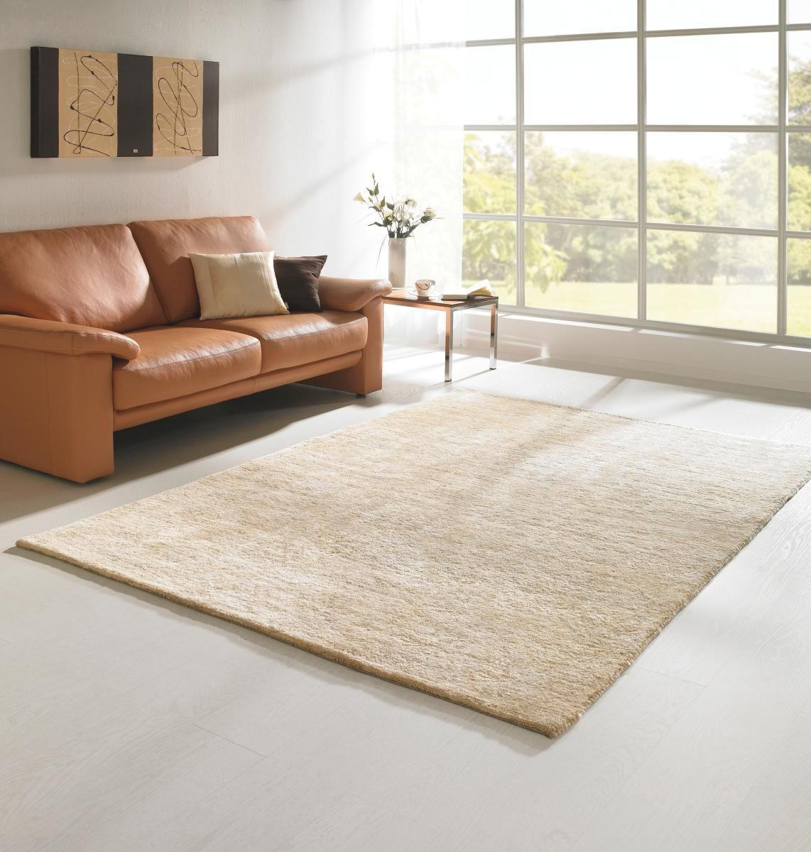 ORIENTALISK MATTA 120/180 cm Gabbeh Natur  - naturfärgad, Natur, textil (120/180cm) - Cazaris