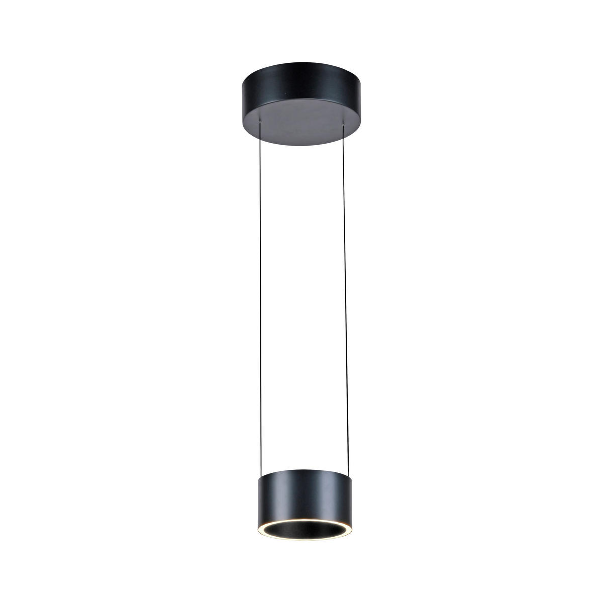 LED-HÄNGELEUCHTE 20/20/180 cm   - Grau, Design, Kunststoff/Metall (20/20/180cm) - Neuhaus PURE