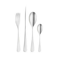 BESTECKSET AUDREY  16-teilig  - Edelstahlfarben, Basics, Metall (25,5/7/5,3cm) - Pintinox