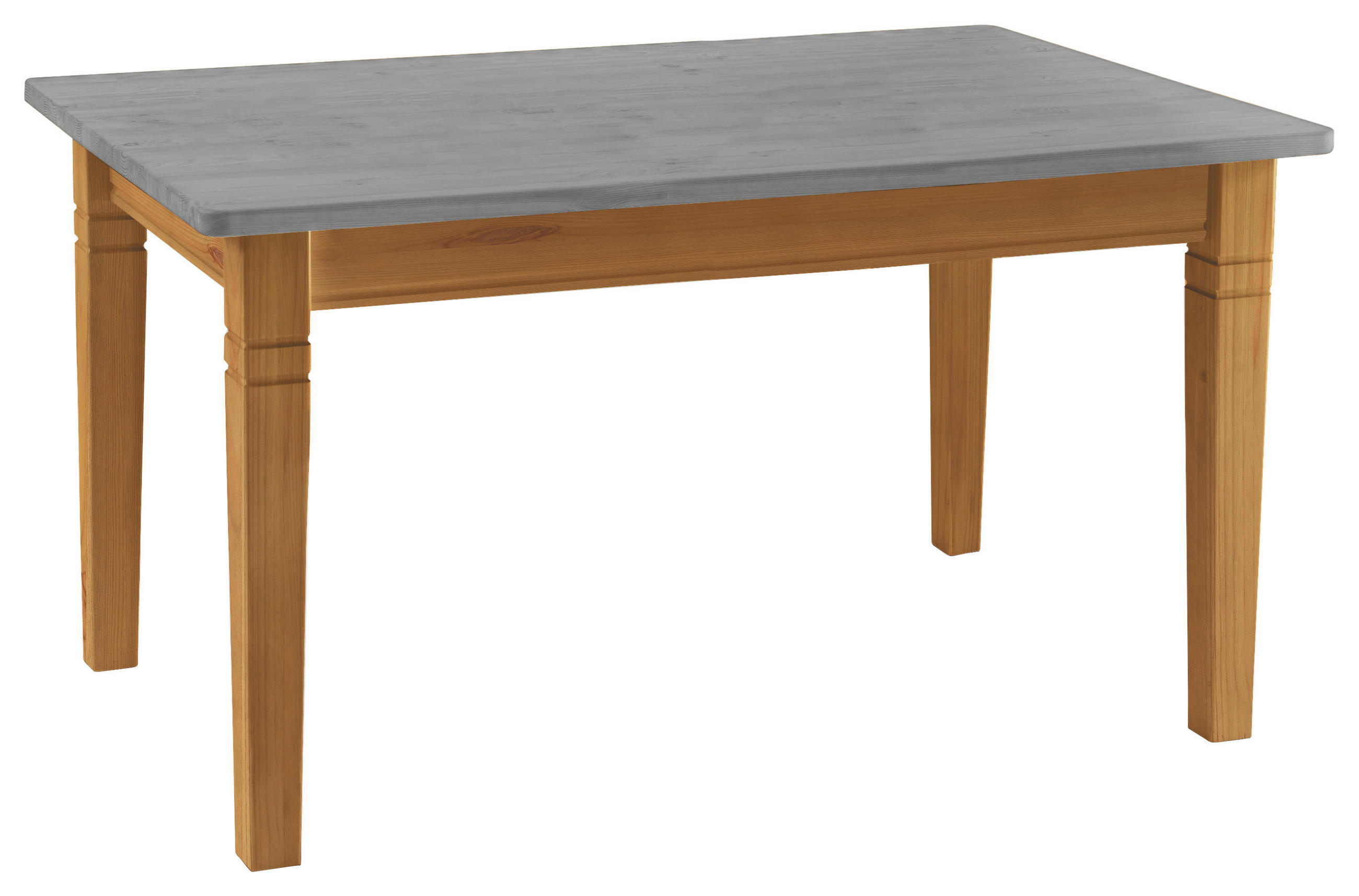 Boxxx Esstisch Grau, Laugenfarbig 90x78x160 cm