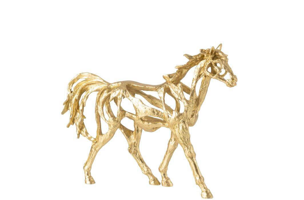 DEKOPFERD - Goldfarben, Basics, Kunststoff (44,5/11,5/36,5cm) - Ambia Home