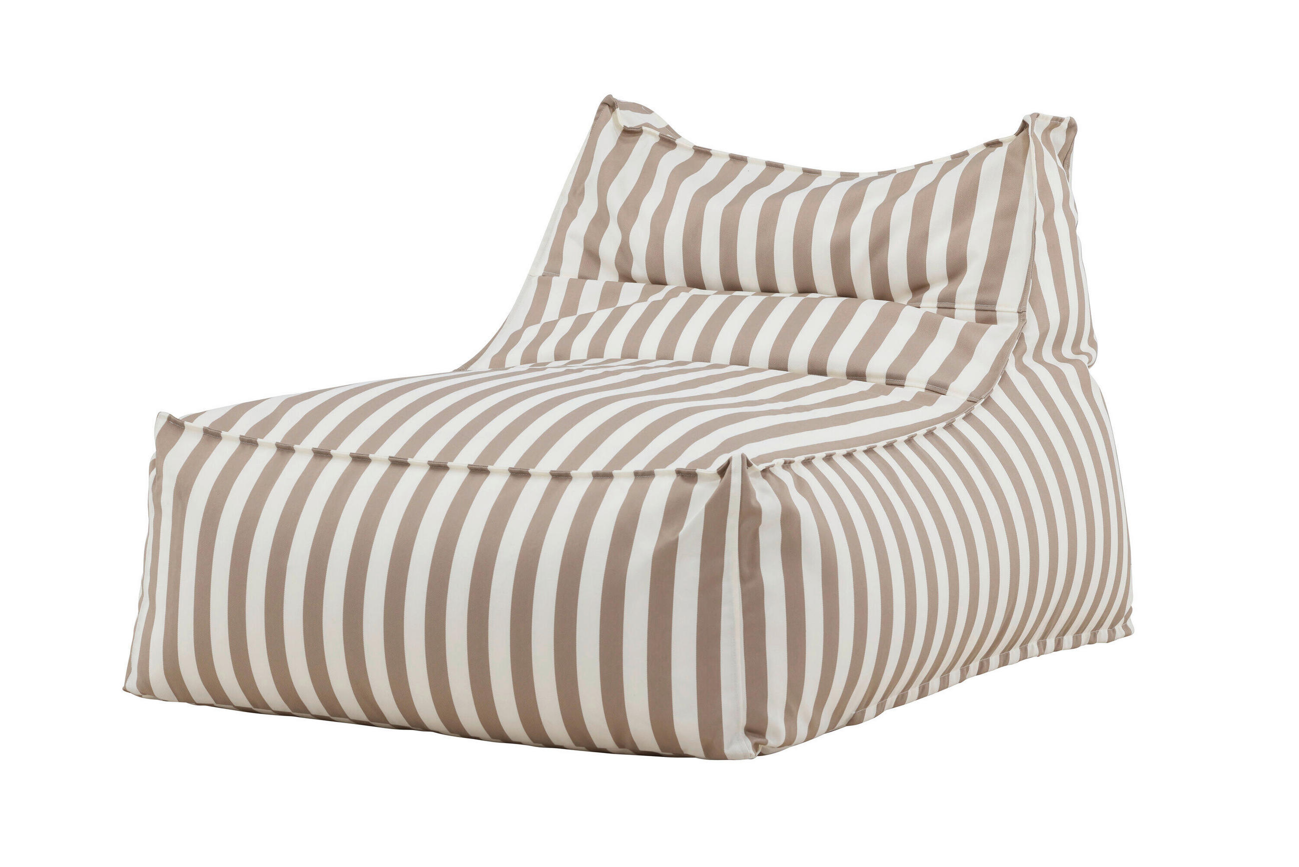LOUNGESESSEL  - Beige/Weiß, MODERN, Textil (90/83/118cm)