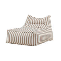 LOUNGESESSEL  - Beige/Weiß, MODERN, Textil (90/83/118cm)