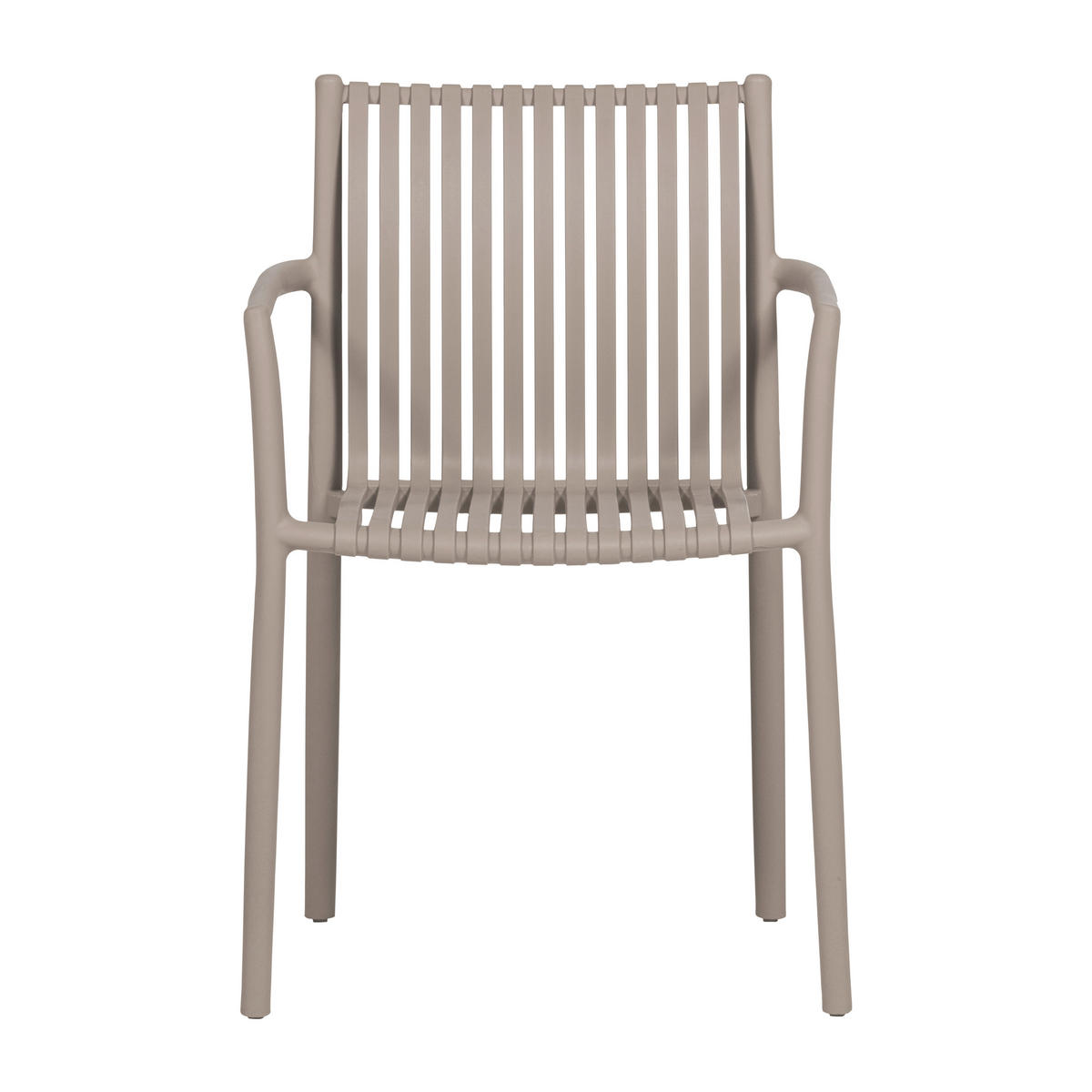 GARTENSTUHL-SET Sandfarben  - Sandfarben, MODERN, Kunststoff (56/84/57cm) - Livetastic