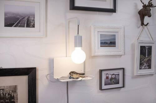 LED-WANDLEUCHTE 20/35 cm   - Weiß, Basics, Metall (20/35cm) - Paulmann