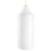 ALTARKERZE - Weiß, KONVENTIONELL, Paraffin (9/25cm)