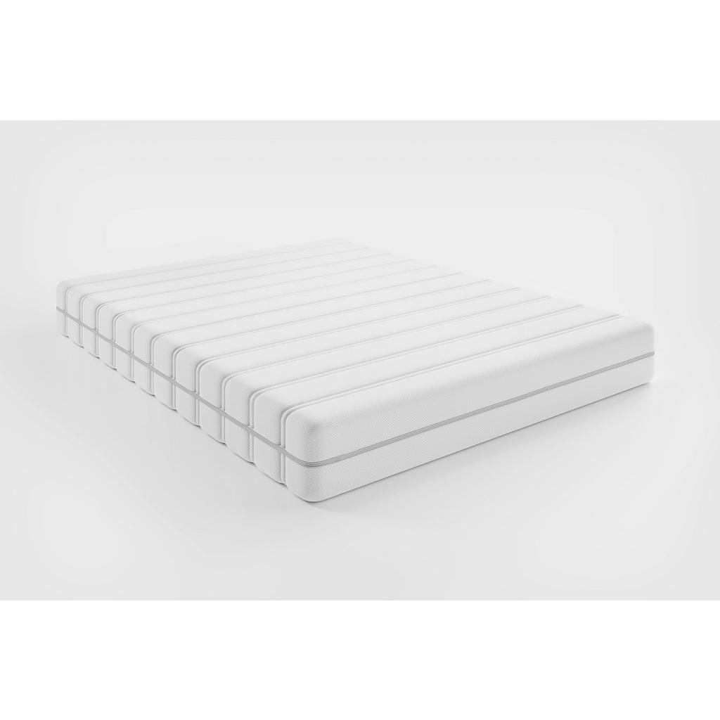 Thumbnail - Livetastic Taschenfederkernmatratze Slow H3/H4, Weiß, Textil, H3 + H4, Füllung: Schaumstoff, Taschenfederkern, 140x220 c...