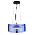 LED-HÄNGELEUCHTE 40/120 cm - Transparent/Schwarz, Design, Kunststoff/Metall (40/120cm) - Novel