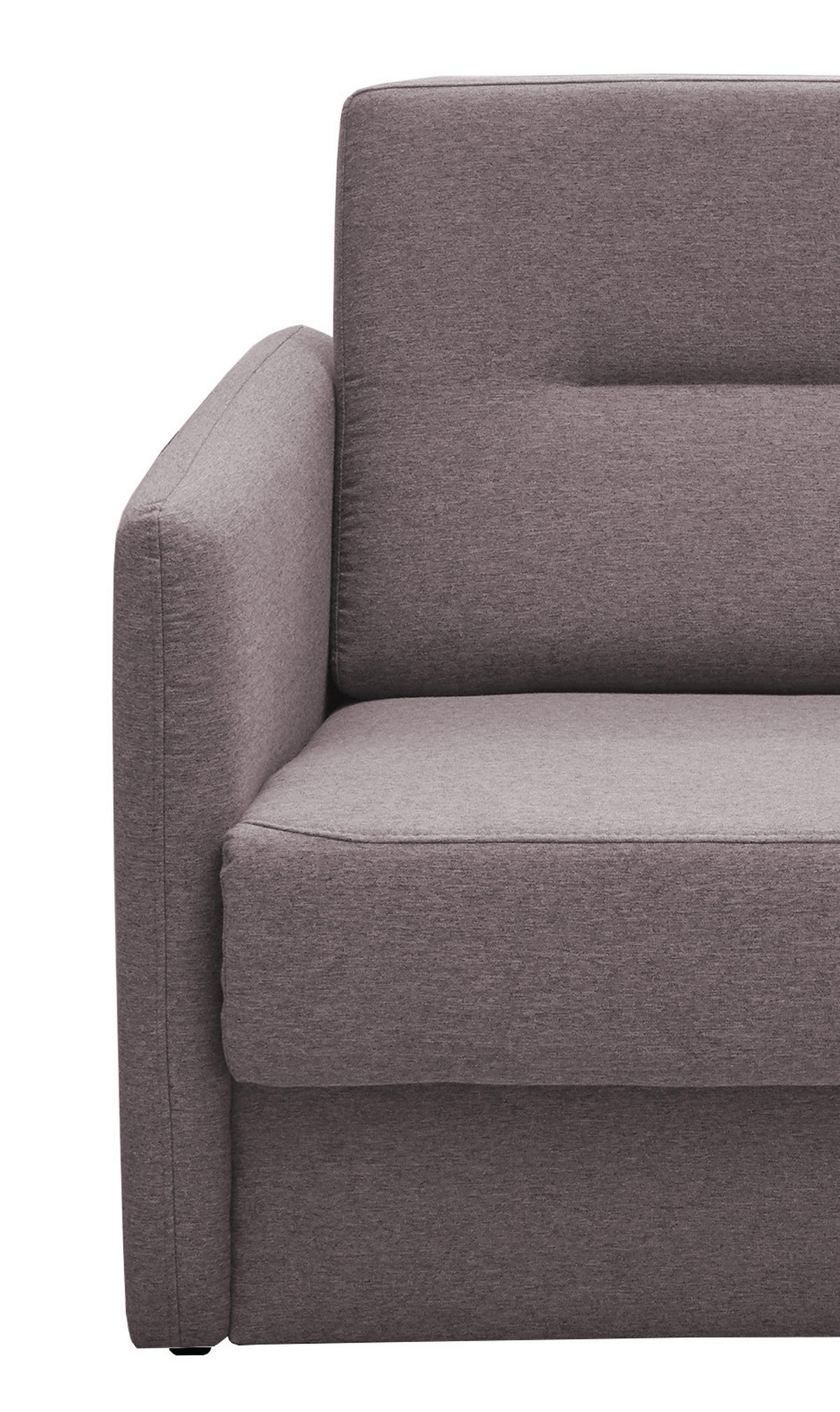 SCHLAFSOFA in Mikrofaser Rosa  - Schwarz/Rosa, KONVENTIONELL, Kunststoff/Textil (147/89/87cm) - Livetastic