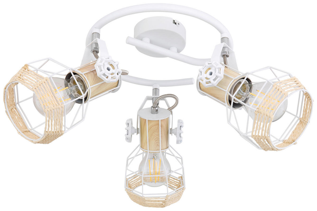 REFLEKTOR        25/20 cm       - bela, Basics, kovina (25/20cm) - Globo