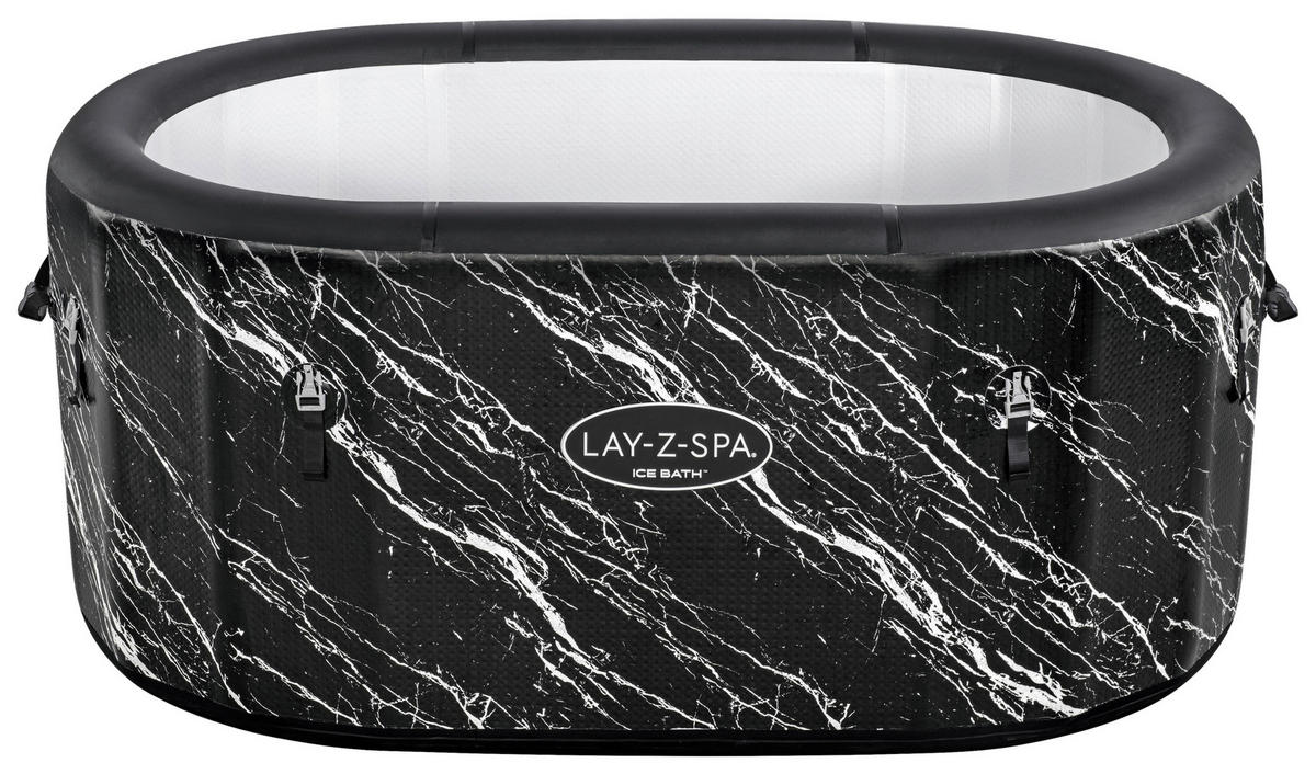 BADEFASS 6002Q EISFASS  - Schwarz, KONVENTIONELL, Kunststoff/Metall (152/92/71cm) - Bestway