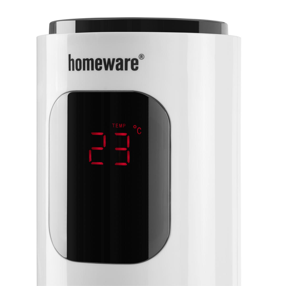 STĹPOVÝ VENTILÁTOR - biela, Basics, kov/plast (96cm) - Mican