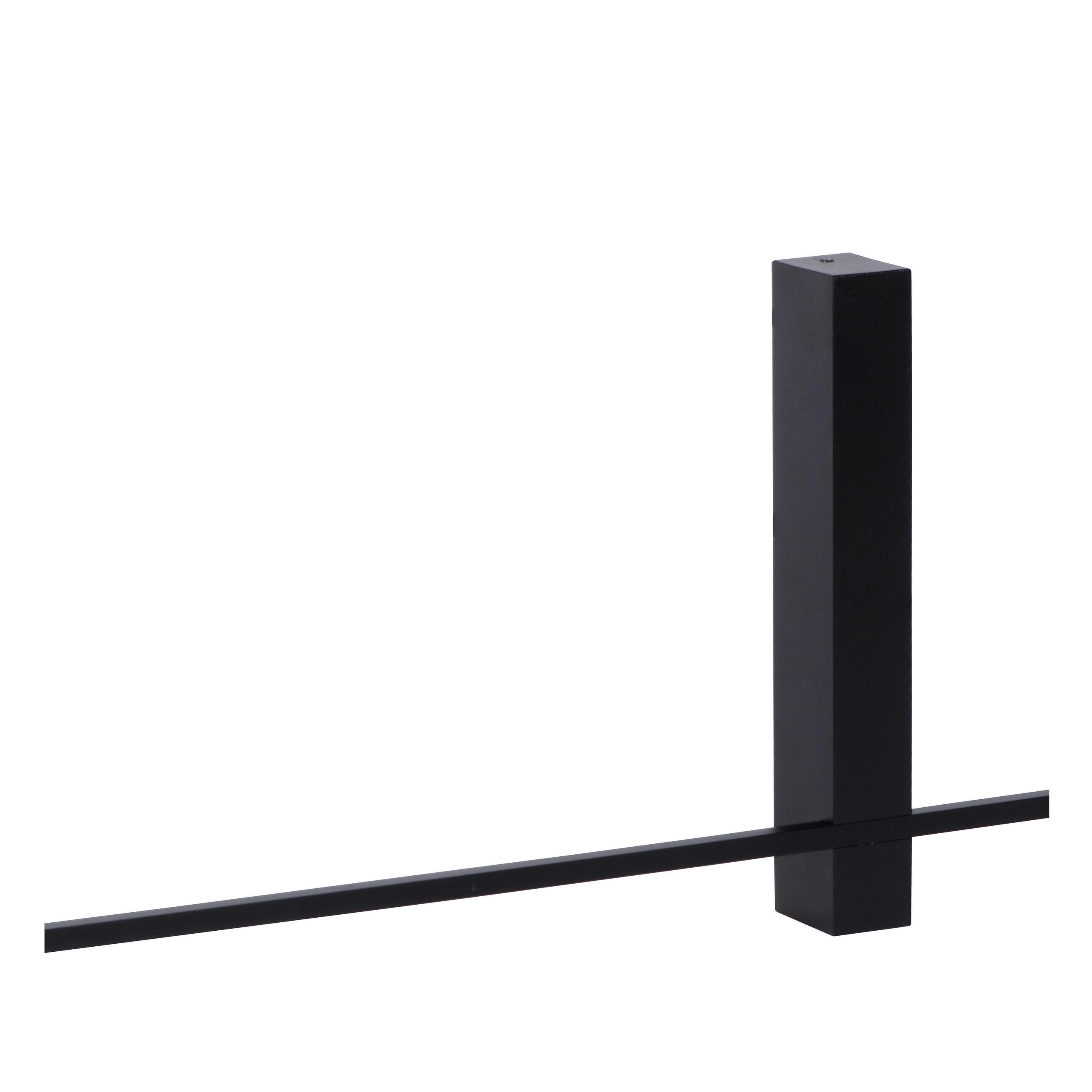LED-WANDLEUCHTE 90/4/22 cm   - Schwarz, Design, Metall (90/4/22cm) - Lucide