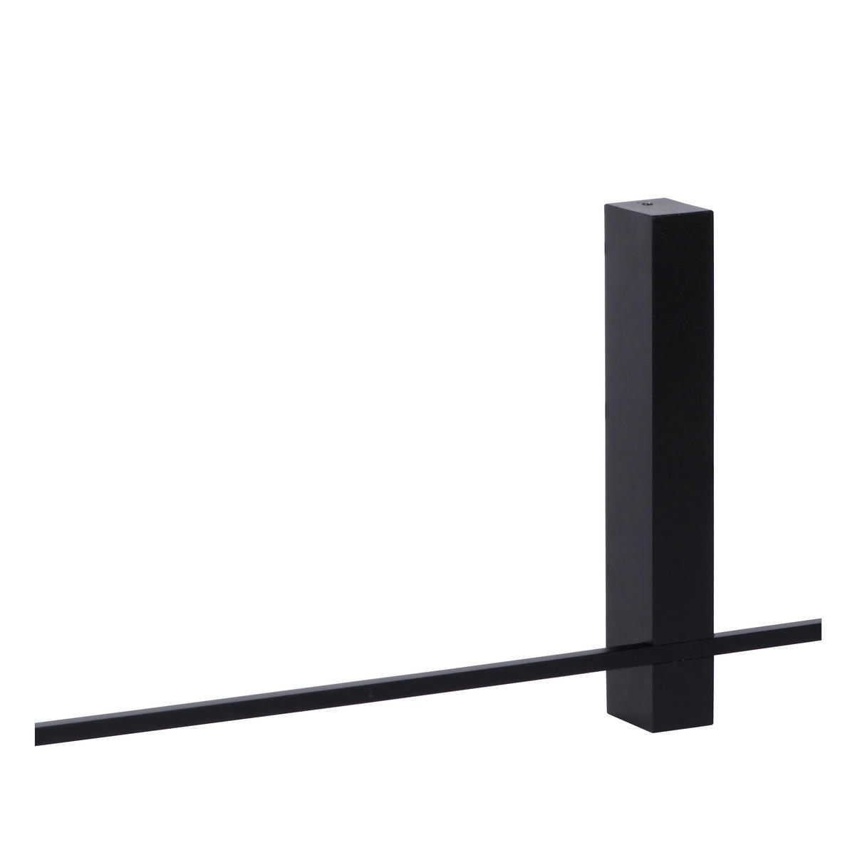 LED-WANDLEUCHTE 90/4/22 cm   - Schwarz, Design, Metall (90/4/22cm) - Lucide