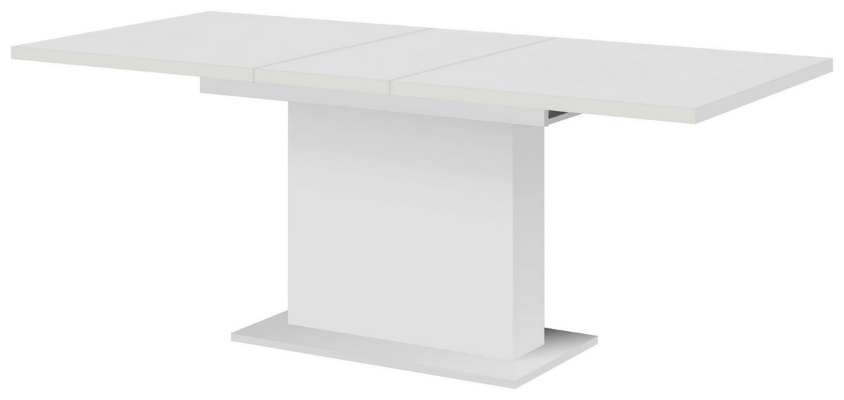 STOL ZA BLAGOVAONICU  bijela  drvni materijal      - bijela, Konvencionalno, drvni materijal (160-200/76/90cm) - Carryhome