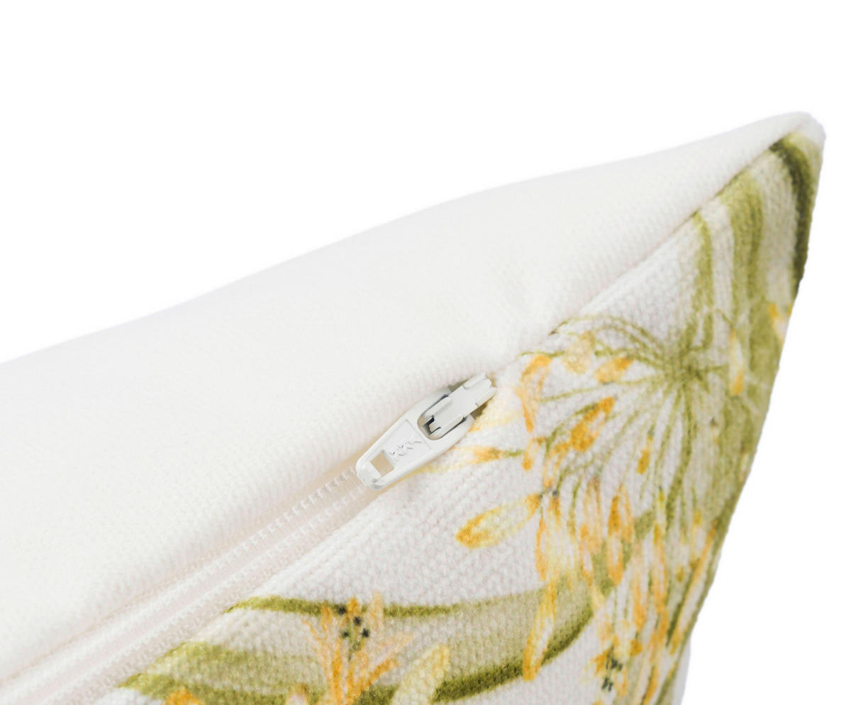 ZIERKISSEN  50/50 cm   - Hellgelb, Basics, Textil (50/50cm) - Novel