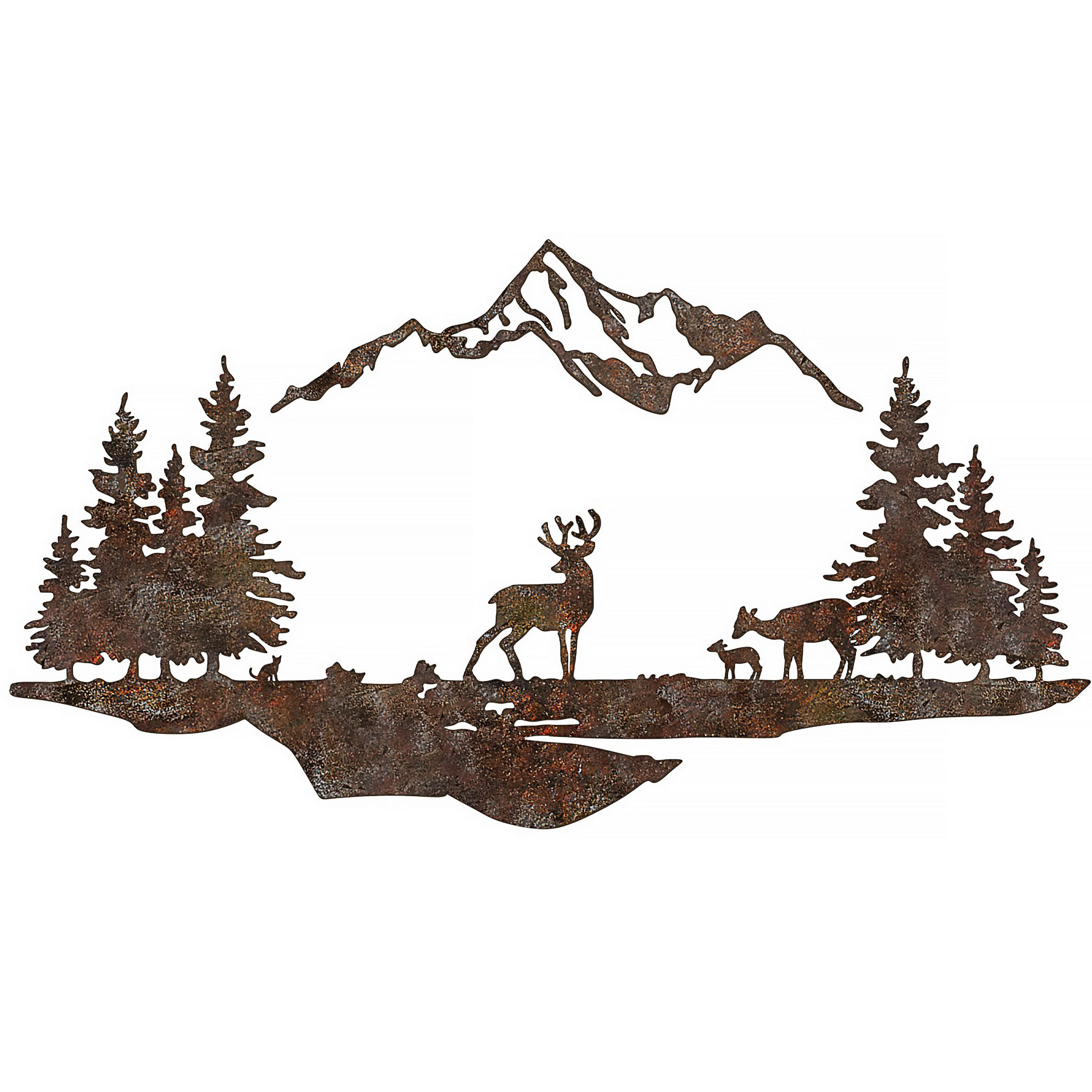 METALLBILD  - Bronzefarben, Basics, Metall (38/70cm)