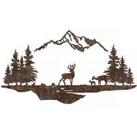 METALLBILD  - Bronzefarben, Basics, Metall (38/70cm)