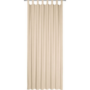 SCHLAUFENVORHANG halbtransparent - Sandfarben, Basics, Textil (135/245cm) - Boxxx