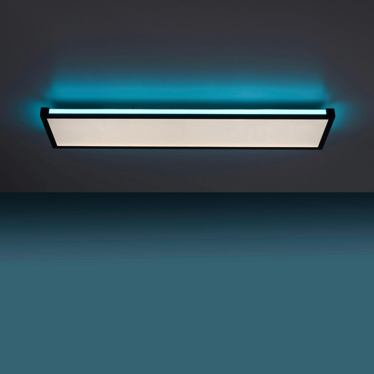 LED-PANEEL 100/25/7,1 cm  - Schwarz, Design, Kunststoff/Metall (100/25/7,1cm)