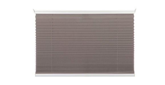 PLISSEE 50/130 cm  - Taupe, KONVENTIONELL, Textil (50/130cm) - Homeware
