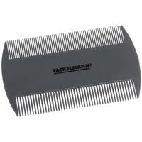 LÄUSEKAMM FÜR TIERE - Anthrazit, KONVENTIONELL, Kunststoff (8,5/5/0,2cm) - Fackelmann