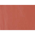 2,5-SITZER in Leder Rot  - Rot/Schwarz, Design, Leder/Metall (200/102/92cm) - Johann Jakob