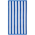 STRANDTUCH 90/180 cm Multicolor, Hellblau, Dunkelblau  - Multicolor/Dunkelblau, Basics, Textil (90/180cm) - Esposa