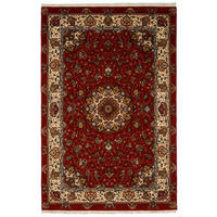 ORIENTTEPPICH 90/160 cm Tabriz Superior Rot  - Rot, Lifestyle, Textil (90/160cm) - Cazaris