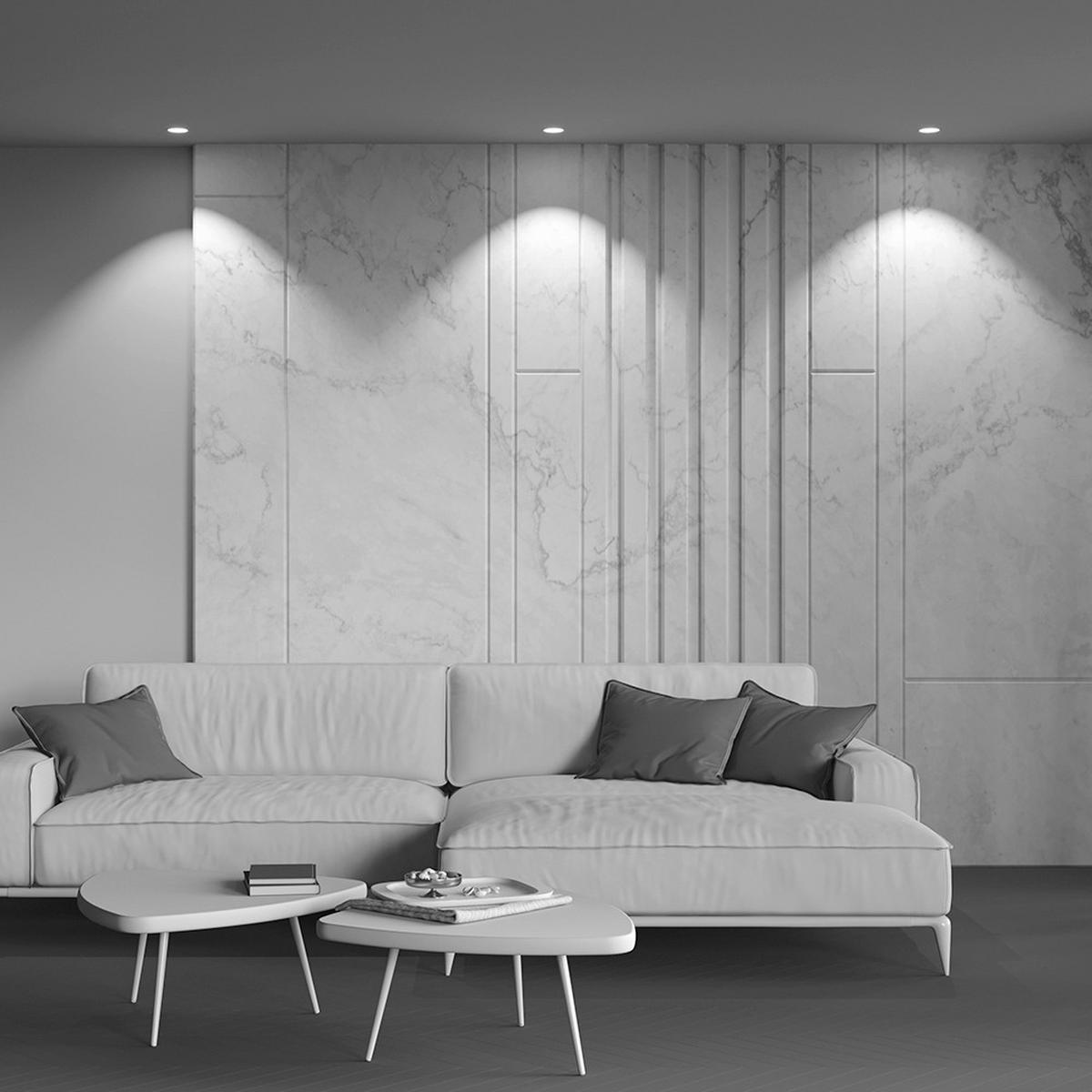 DECKENLEUCHTE  8,5/6,3 cm    - Weiß, Design, Metall (8,5/6,3cm) - MAYTONI