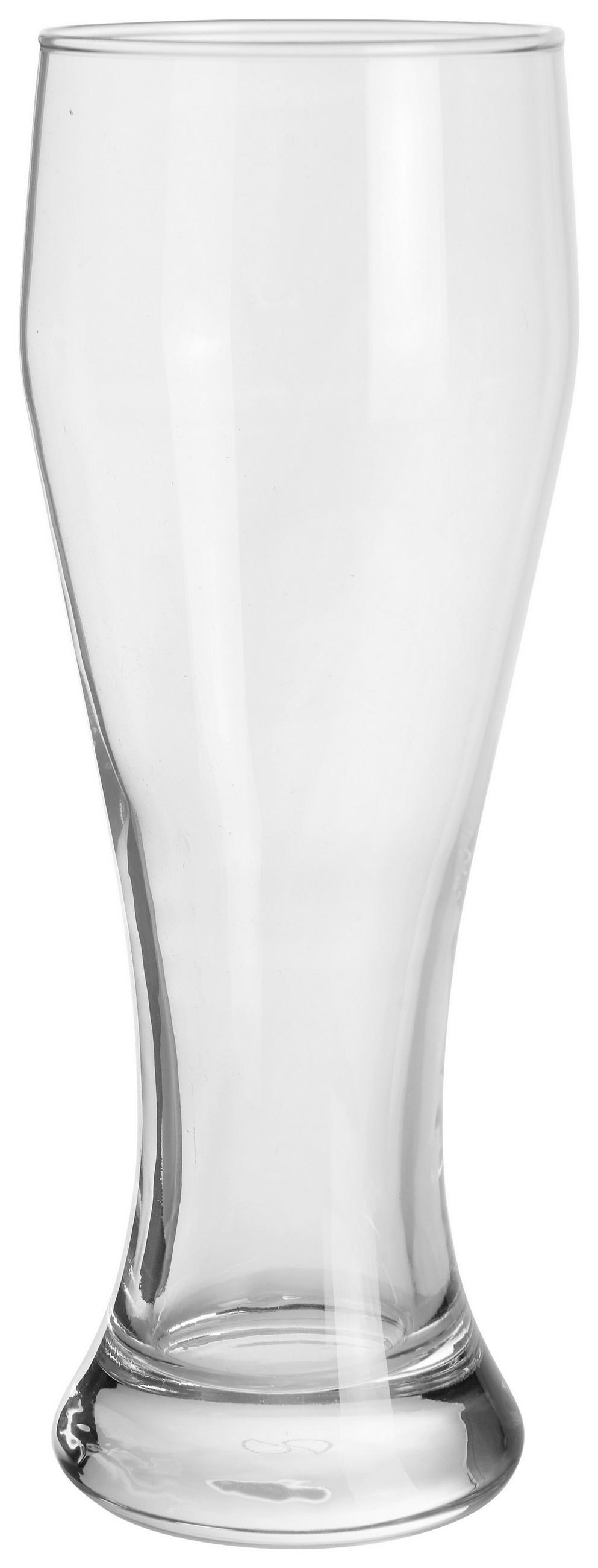 SKLENICE NA PŠENIČNÉ PIVO - čiré, Konvenční, sklo (300ml) - Homeware