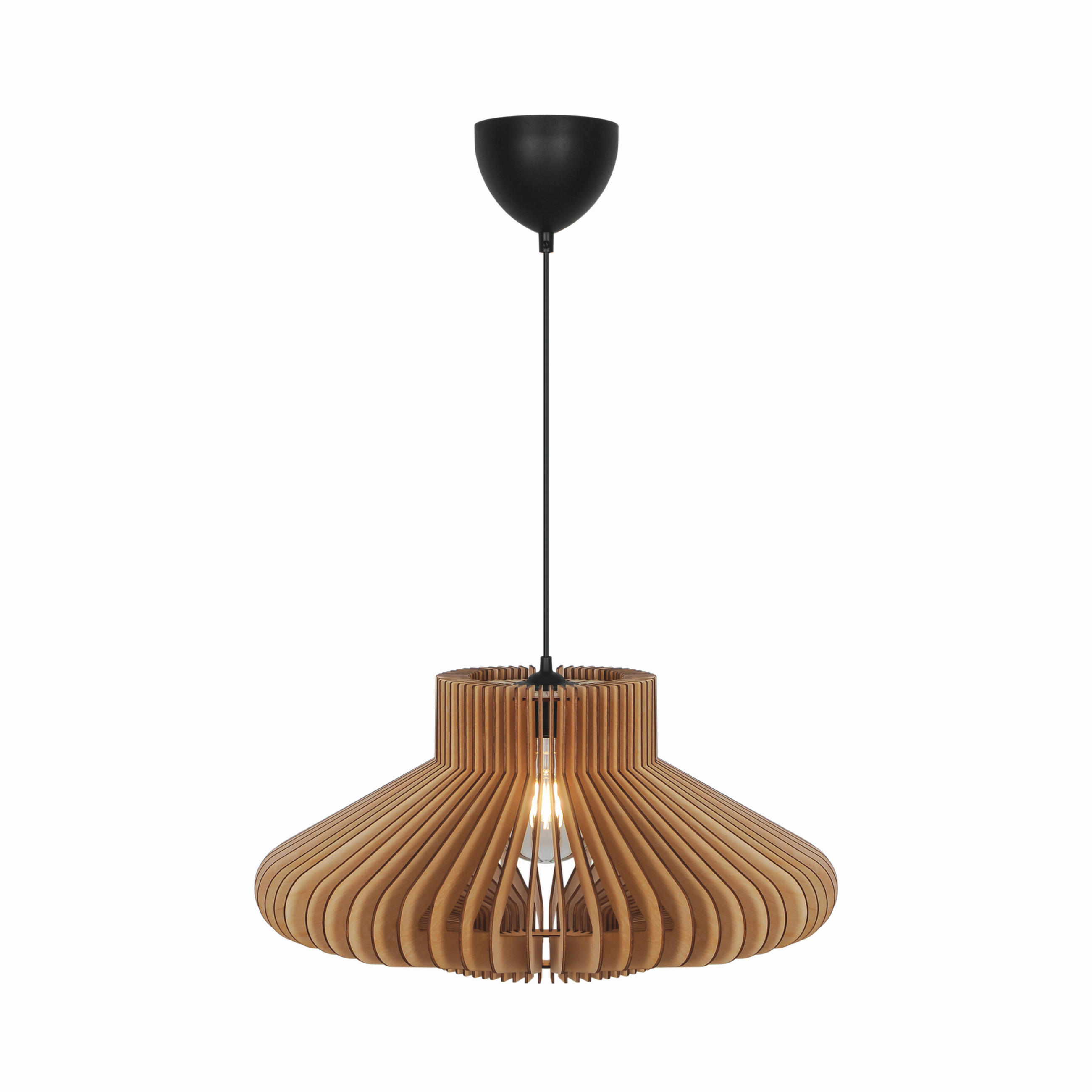 HÄNGELEUCHTE 50/25 cm  - Naturfarben, Trend, Holz (50/25cm) - Nordlux