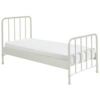 KINDER-/JUNIORBETT 90/200 cm  in Weiß  - Weiß, MODERN, Holz/Metall (90/200cm) - MID.YOU
