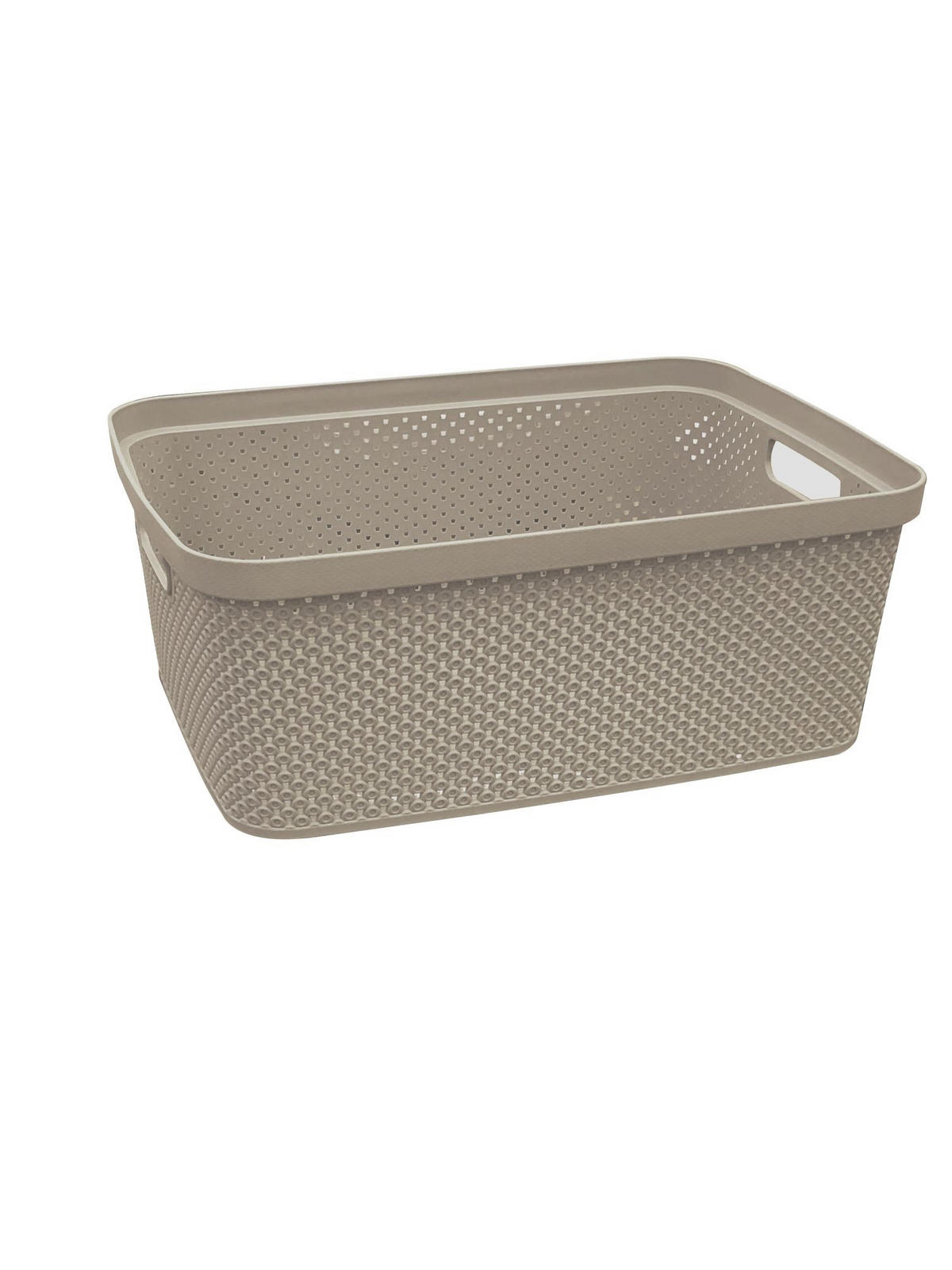 ÚLOŽNÝ BOX, plast - hnědá, Basics, plast (27,5/38,5/15cm) - Homeware