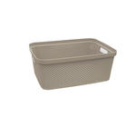 AUFBEWAHRUNGSBOX    27,5/38,5/15 cm  - Braun, Basics, Kunststoff (27,5/38,5/15cm) - Homeware