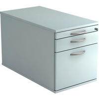 ROLLCONTAINER Grau  - Alufarben/Grau, KONVENTIONELL, Holzwerkstoff/Kunststoff (42,8/51,2/80cm) - Venda