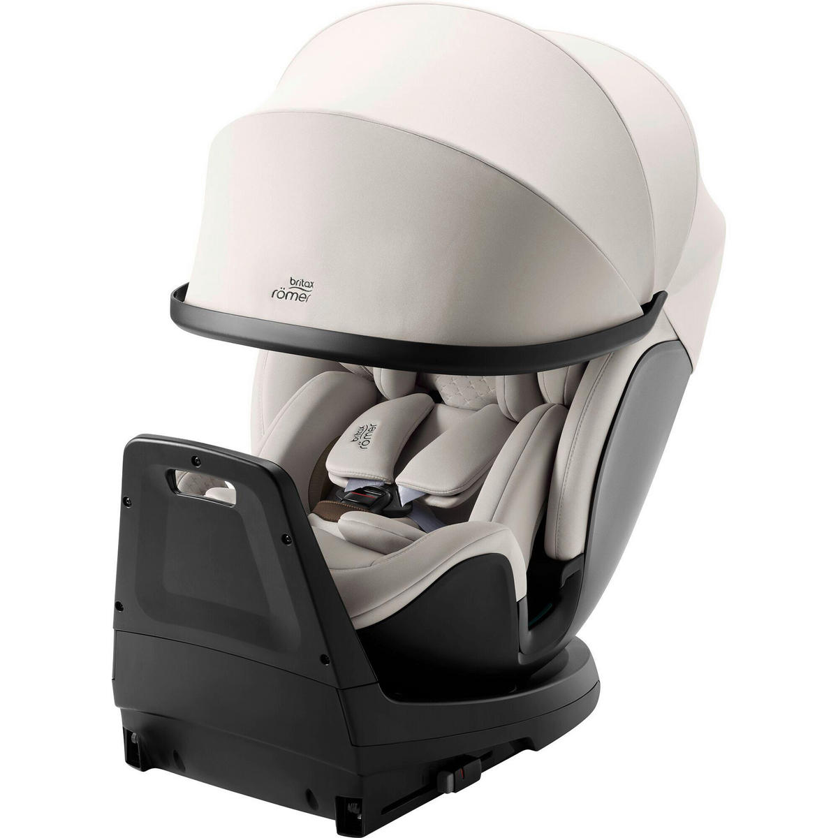 REBOARDER-KINDERSITZ SWIVEL-GROW MAX AIR  - Beigebraun, Basics, Kunststoff/Textil (44/57/56cm) - Britax Römer